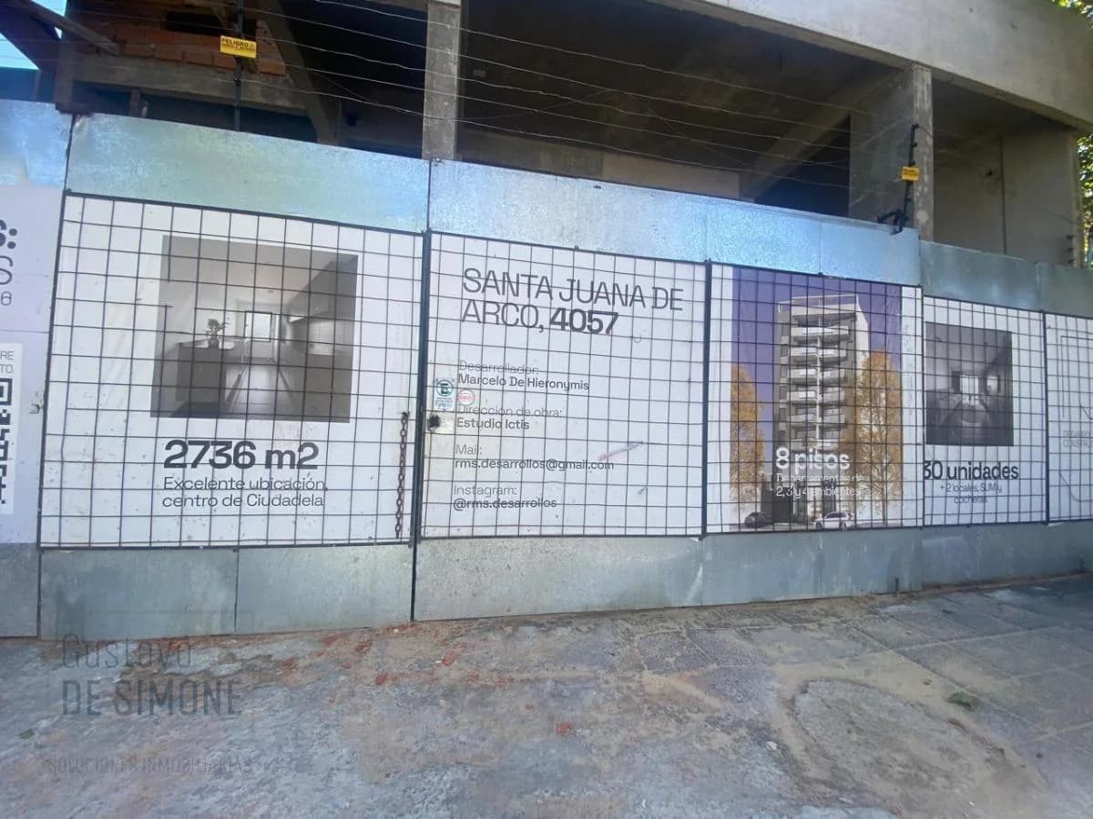 Imagen del emprendimiento en construcción