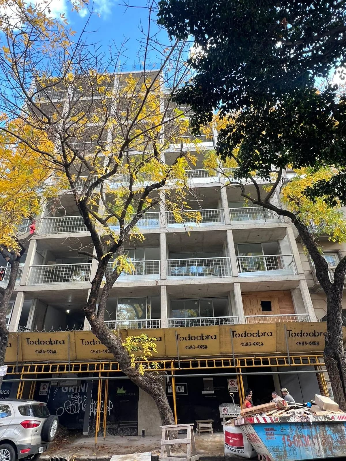 Imagen del emprendimiento en construcción