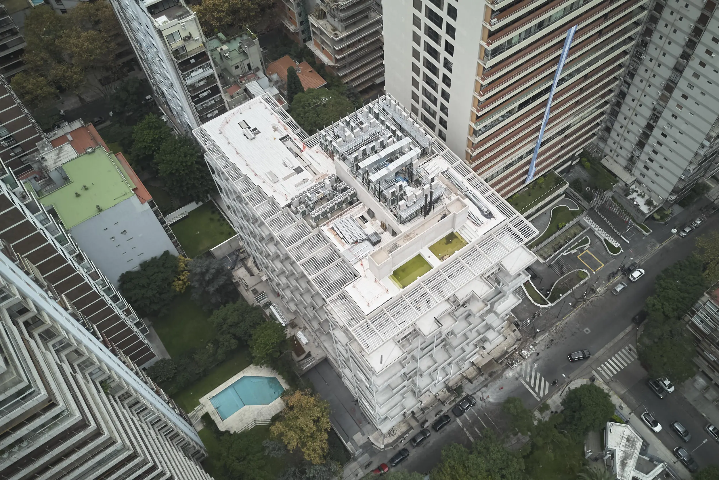 Imagen del emprendimiento en construcción