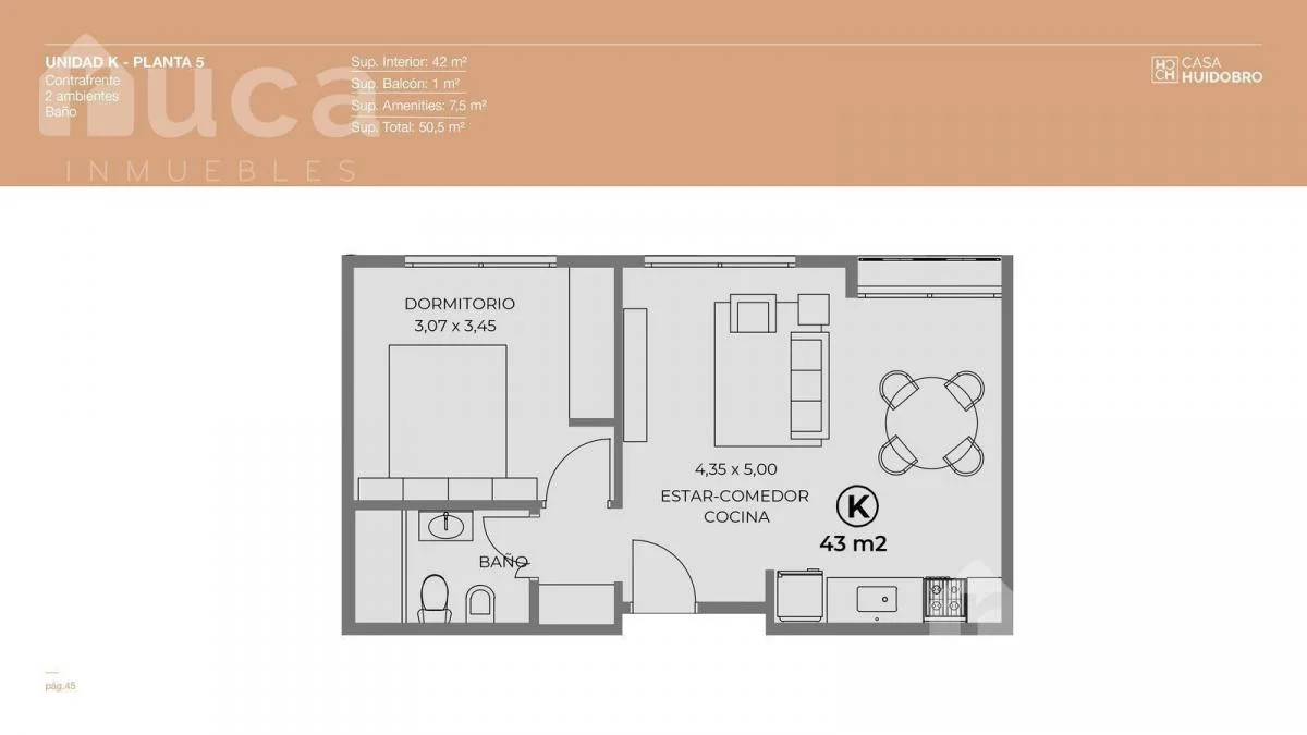 Imagen de la propiedad 2 ambientes ZP 2398706
