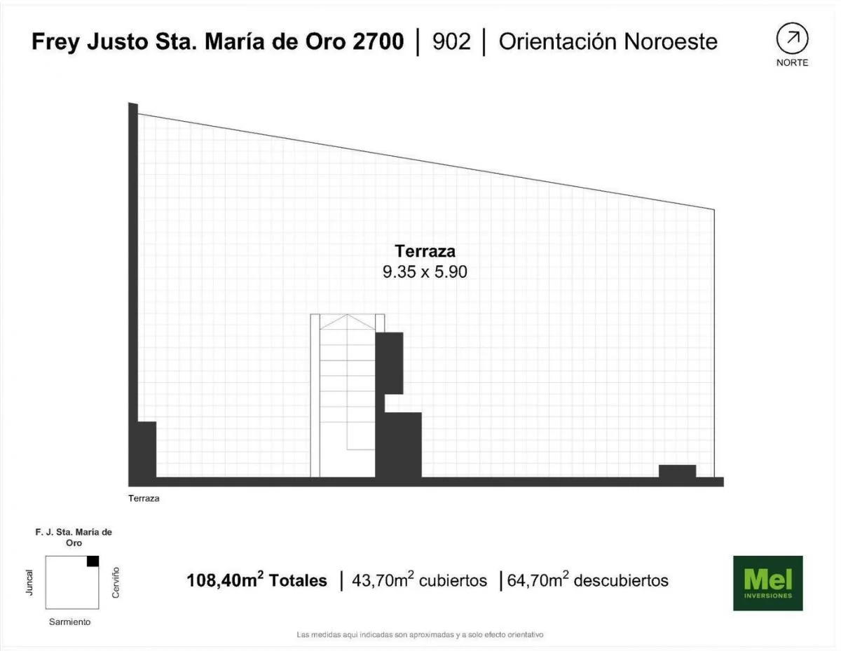 Plano de la propiedad