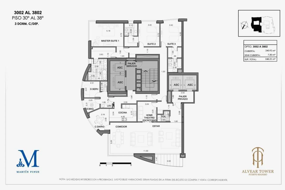 Imagen de la propiedad Alvear Tower – 4 ambientes – Ref. 2158782