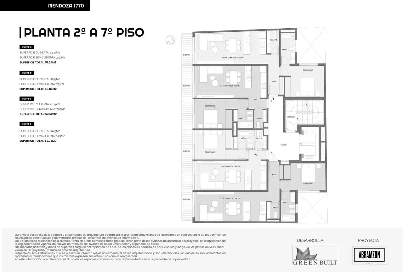 Planos del emprendimiento