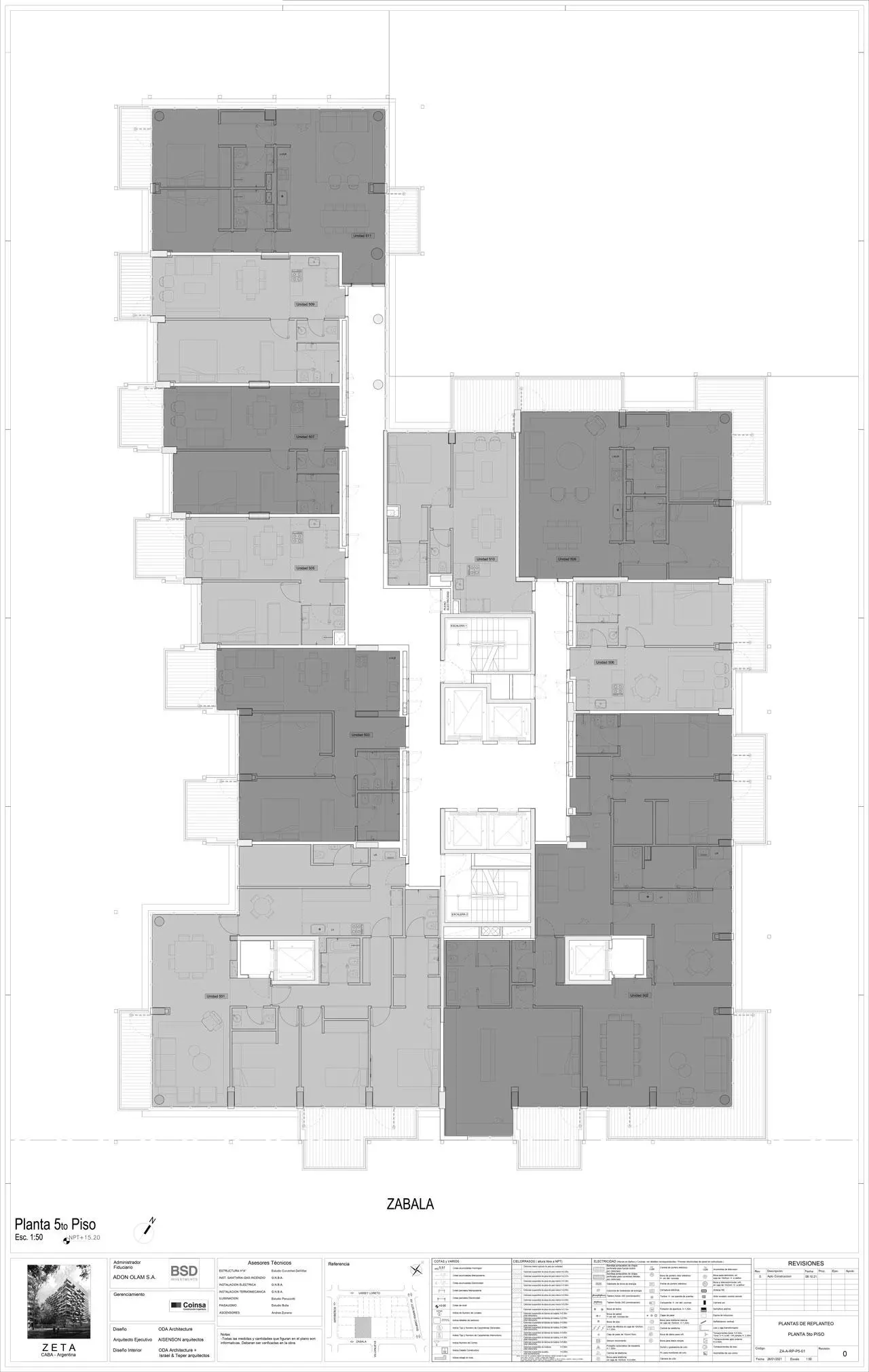Planos del emprendimiento