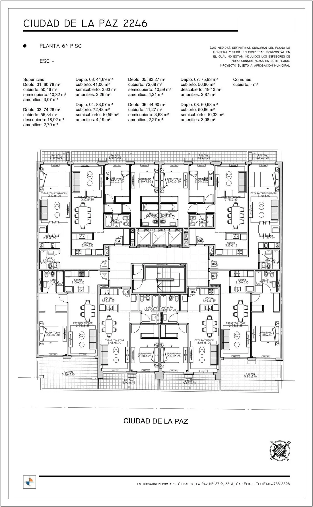 Planos del emprendimiento