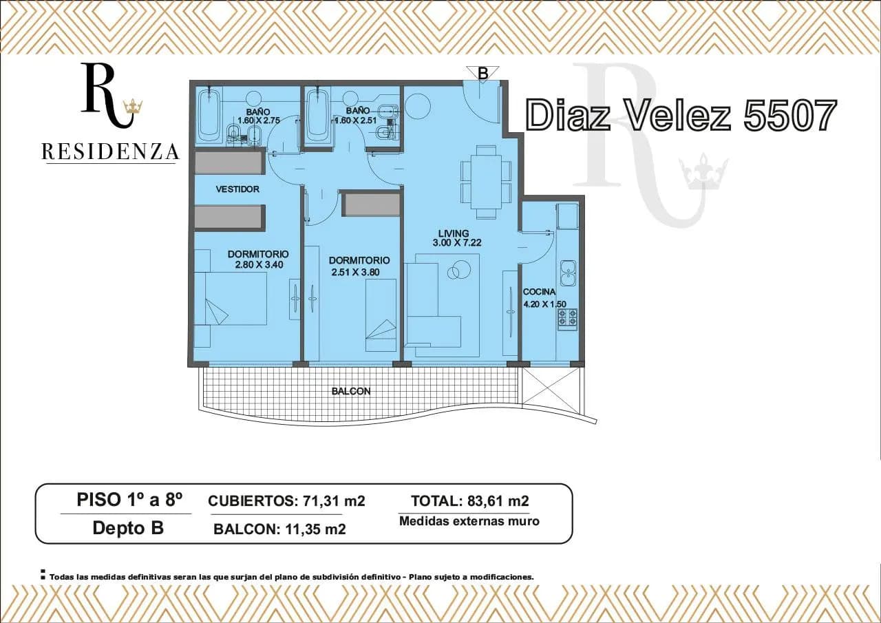 Imagen de la propiedad RESIDENZA | Unidad 5B