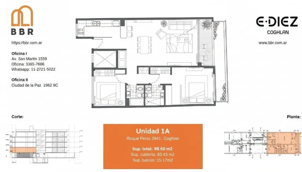 Imagen de la propiedad 3 ambientes ZP 2238565