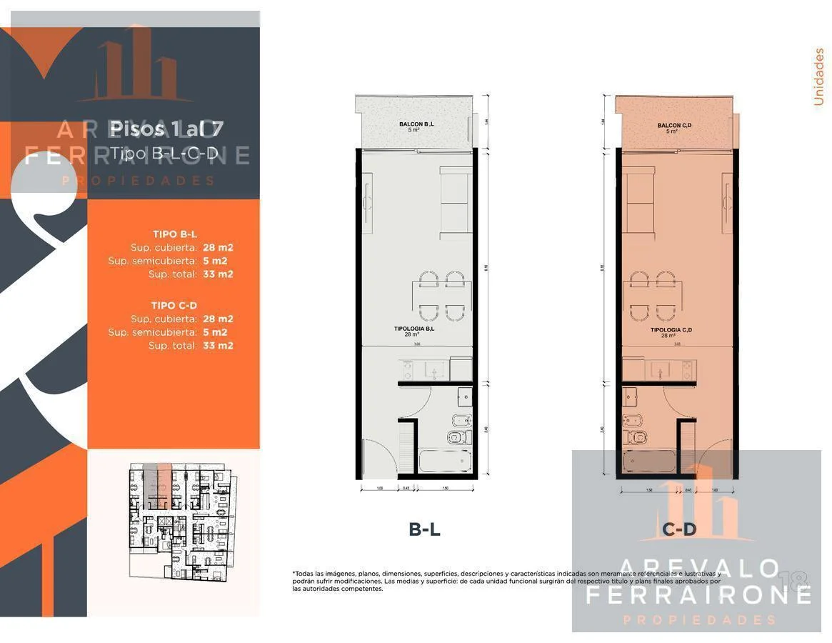 Imagen de la propiedad 1 ambientes ZP 2175084