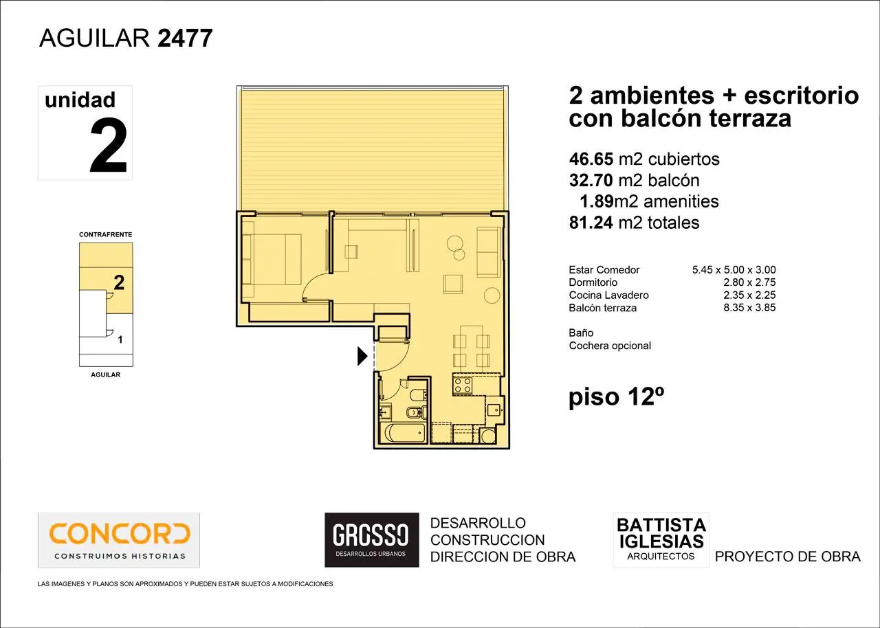 Planos del emprendimiento