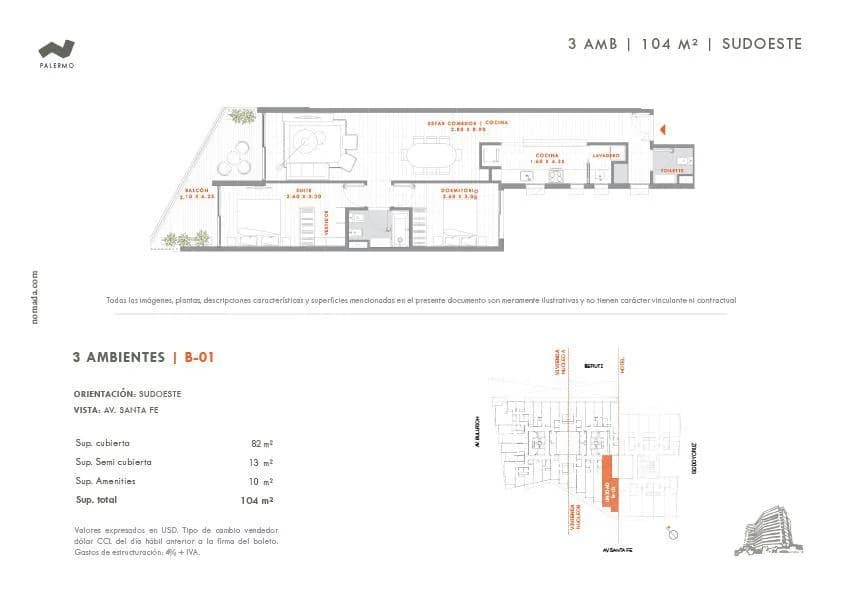 Plano de la propiedad