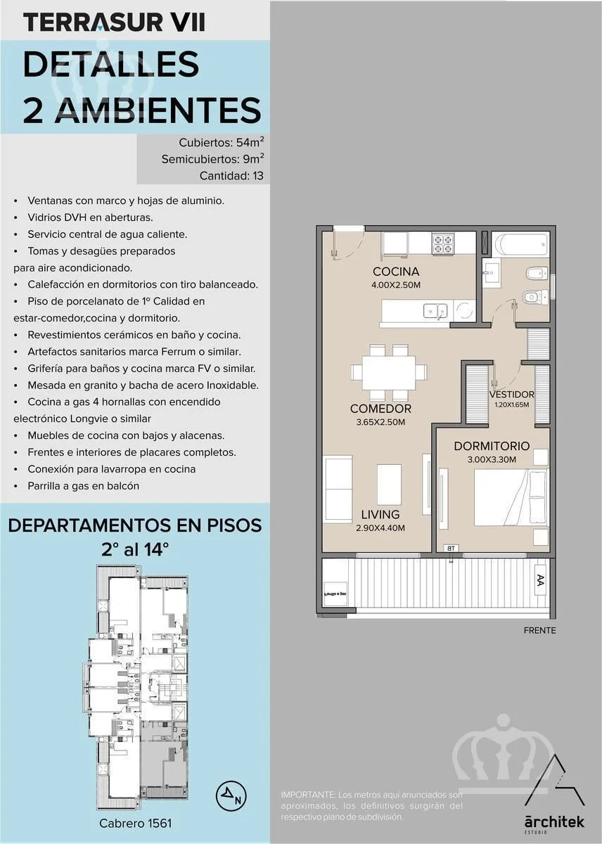 Imagen del emprendimiento Ramon Cabrero 1561, Lanús