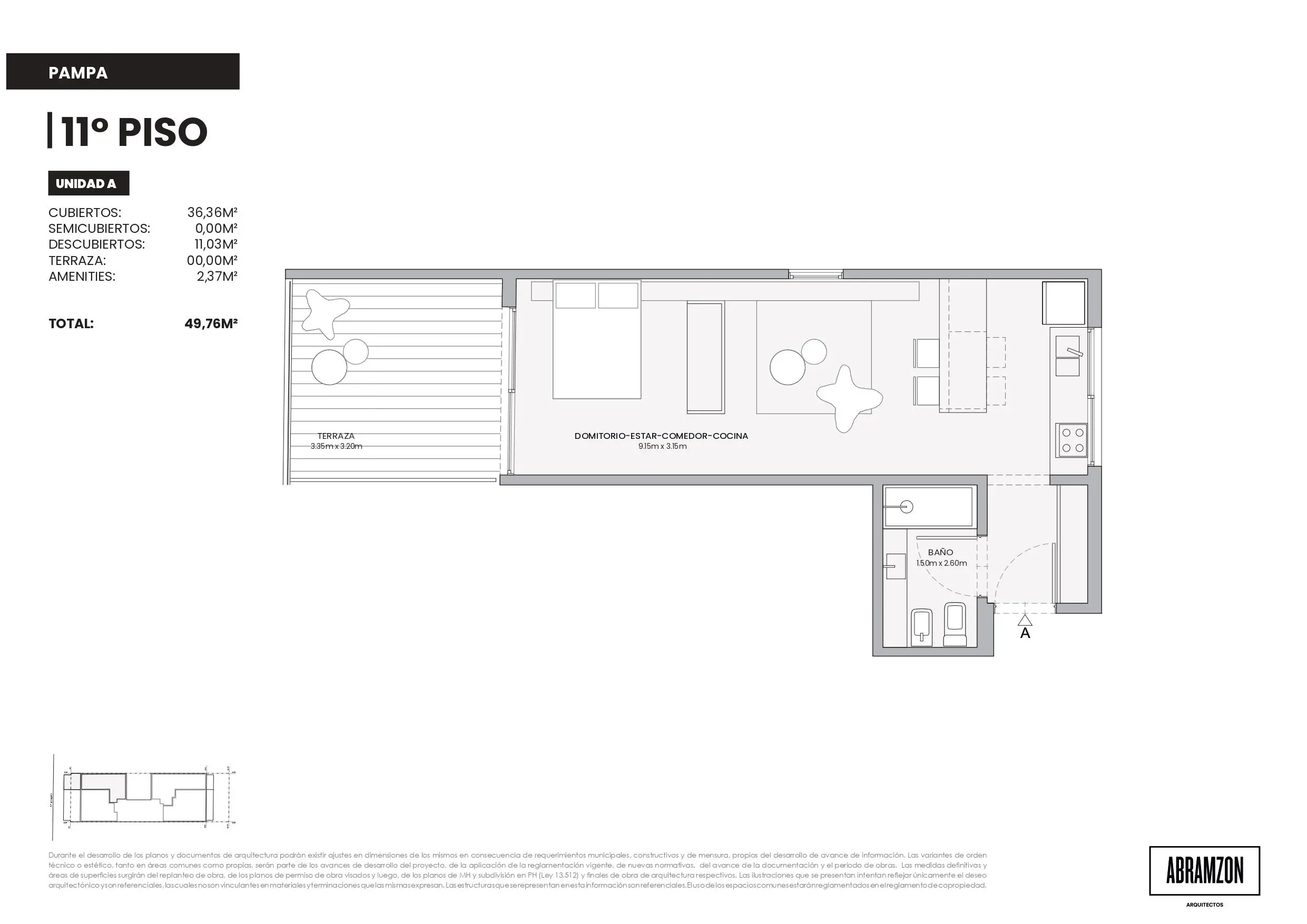Imagen de la propiedad La Pampa 2447 - 11A