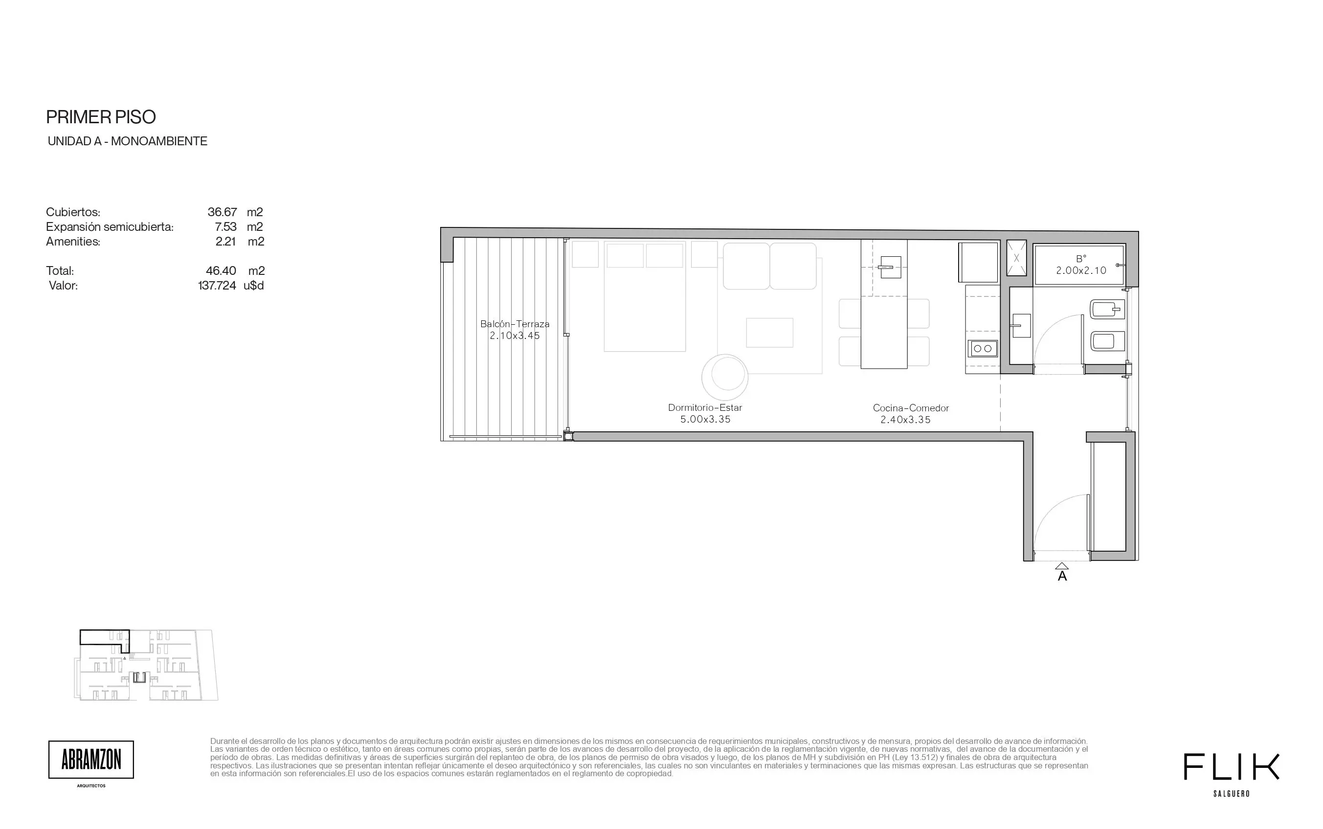 Imagen de la propiedad Salguero 1262 1A