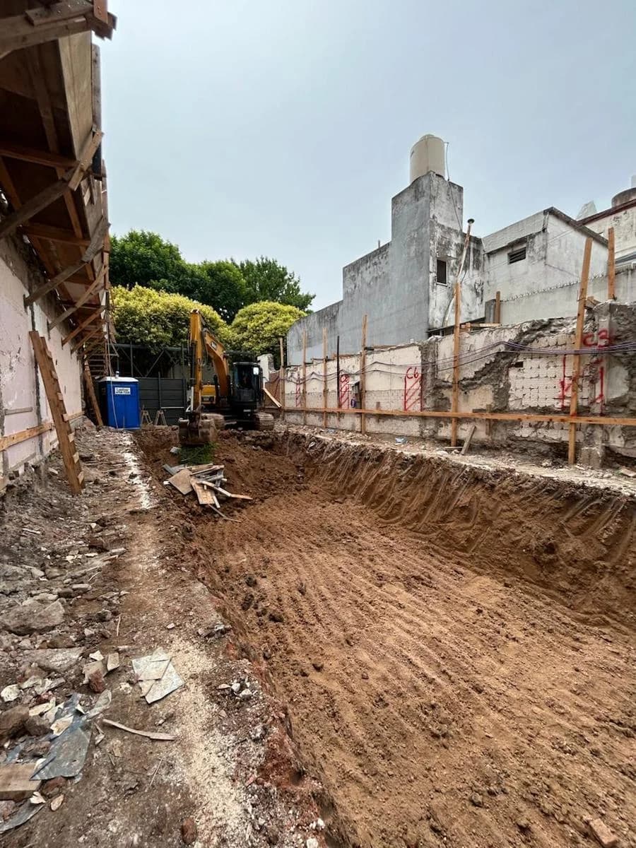 Imagen del emprendimiento en construcción