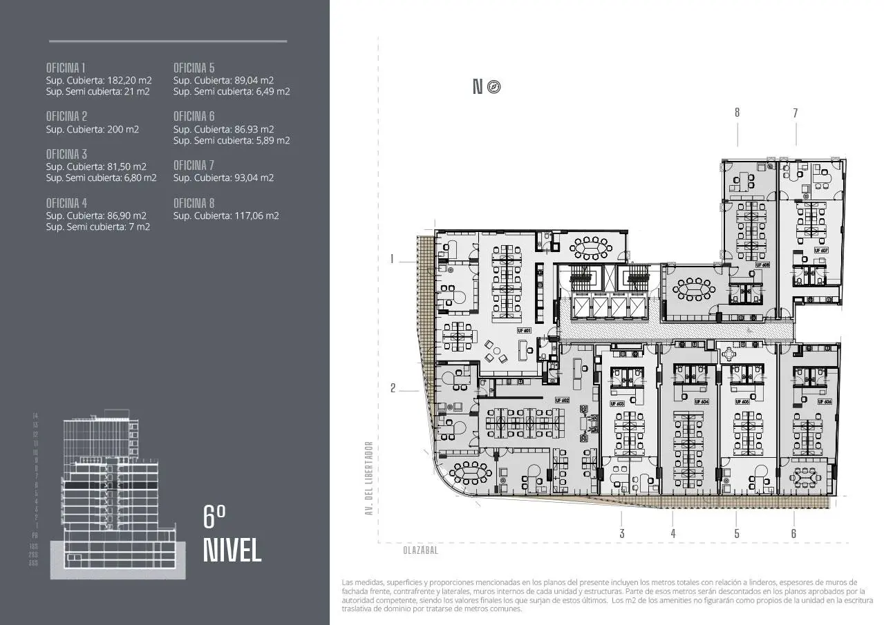 Planos del emprendimiento