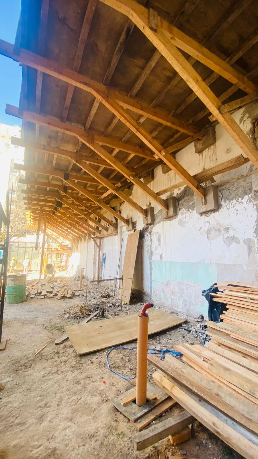 Imagen del emprendimiento en construcción