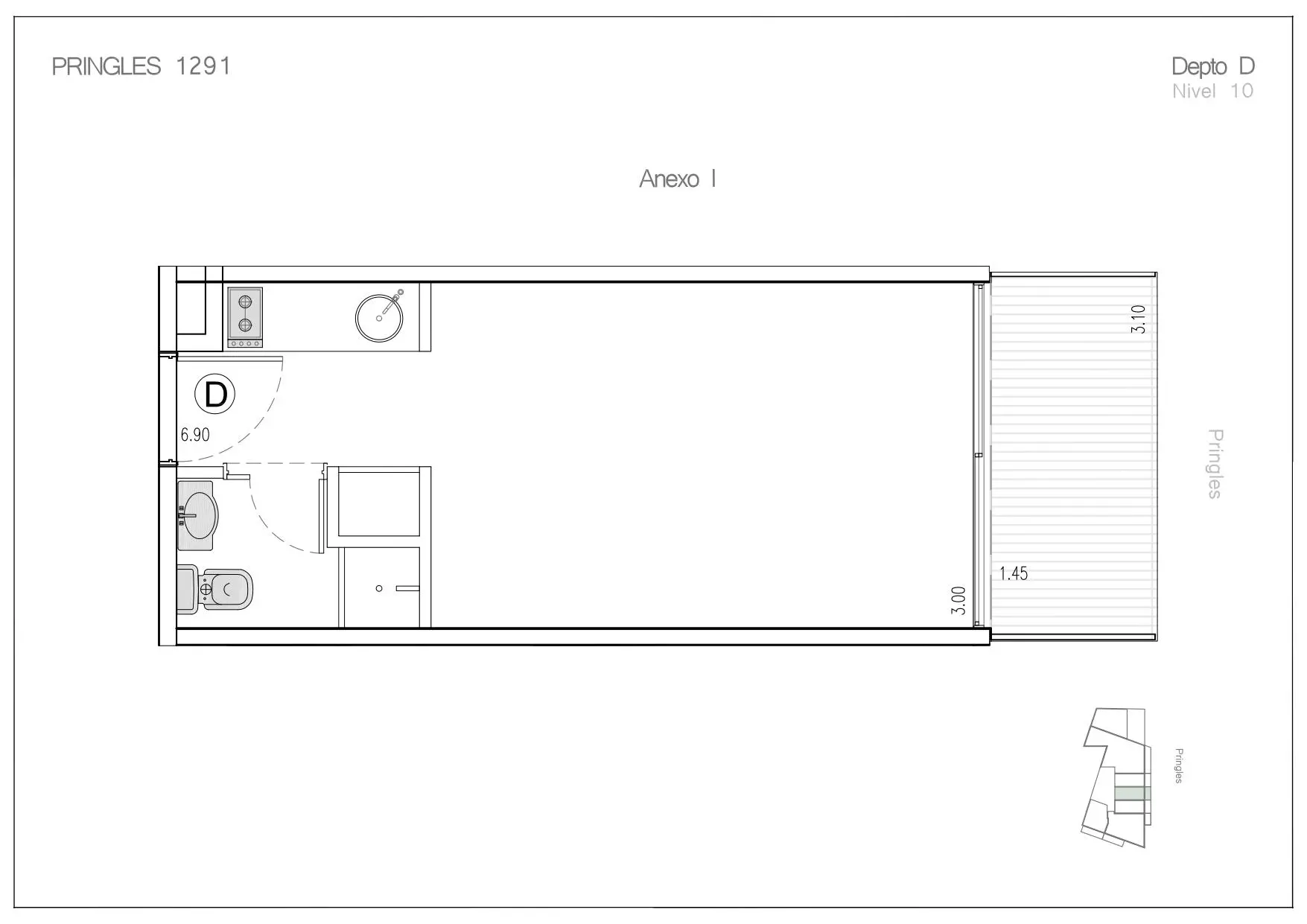 Imagen de la propiedad PRINGLES Y CORDOBA | Unidad 10D