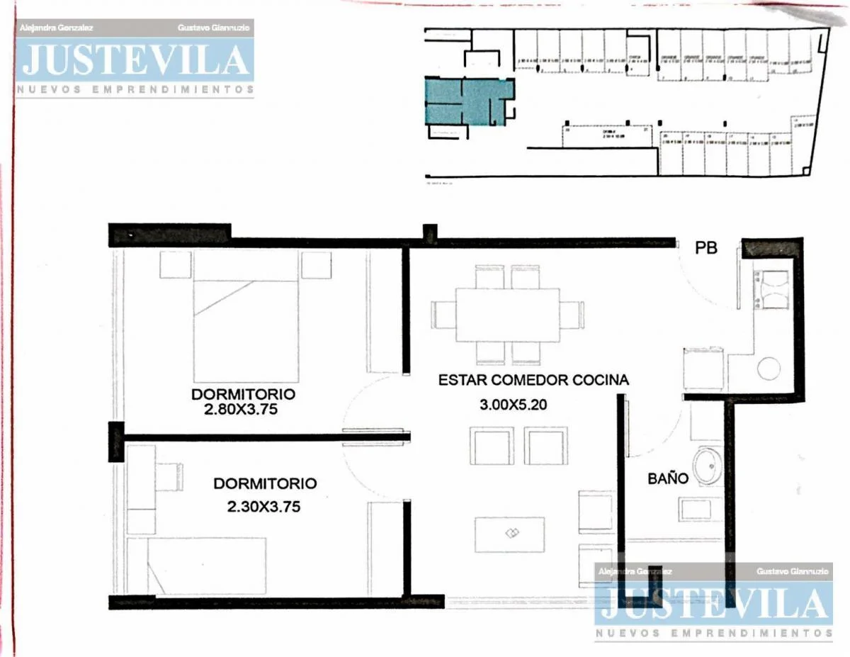 Imagen de la propiedad Aranguren 1061 – 3 ambientes – Ref. 2174421