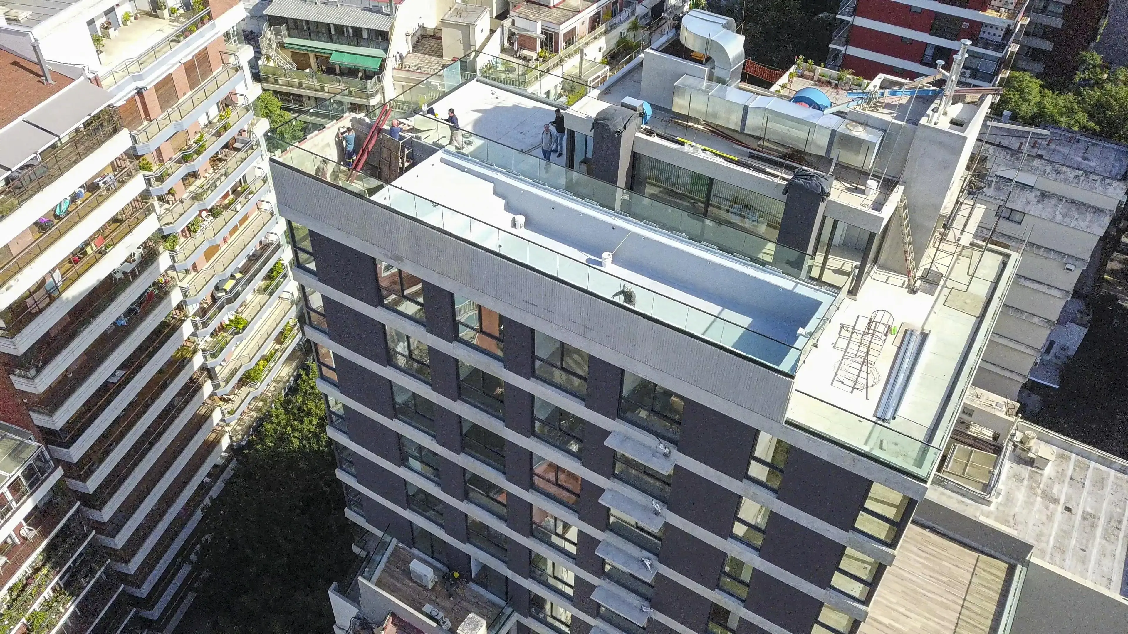 Imagen del emprendimiento en construcción