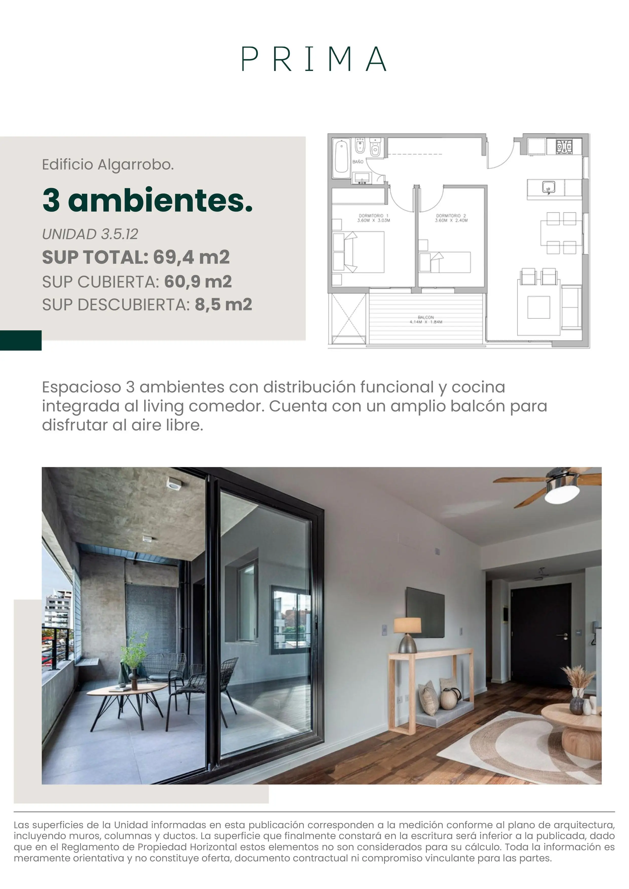 Imagen de la propiedad Av. Bocaya 942 - 3-512