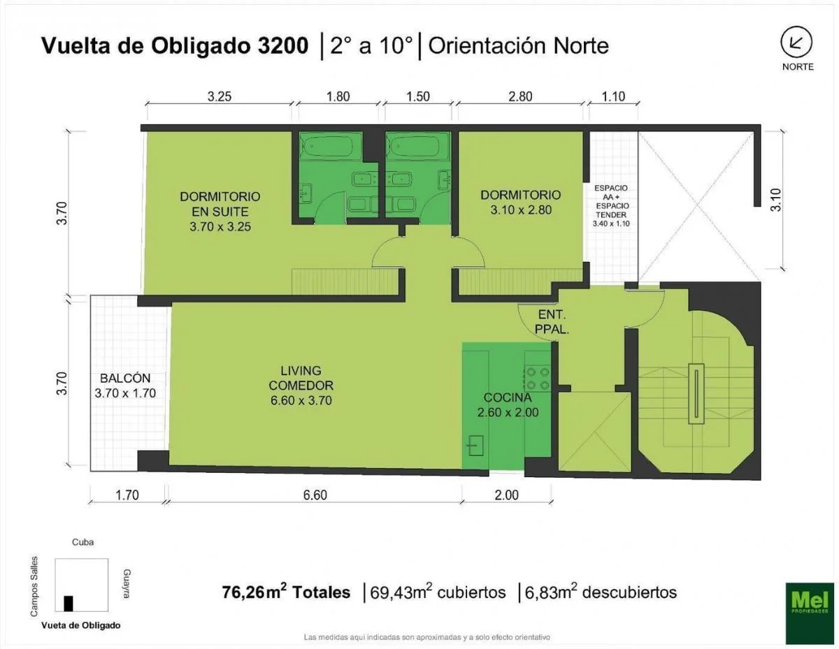 Imagen de la propiedad 3 ambientes ZP 2173892