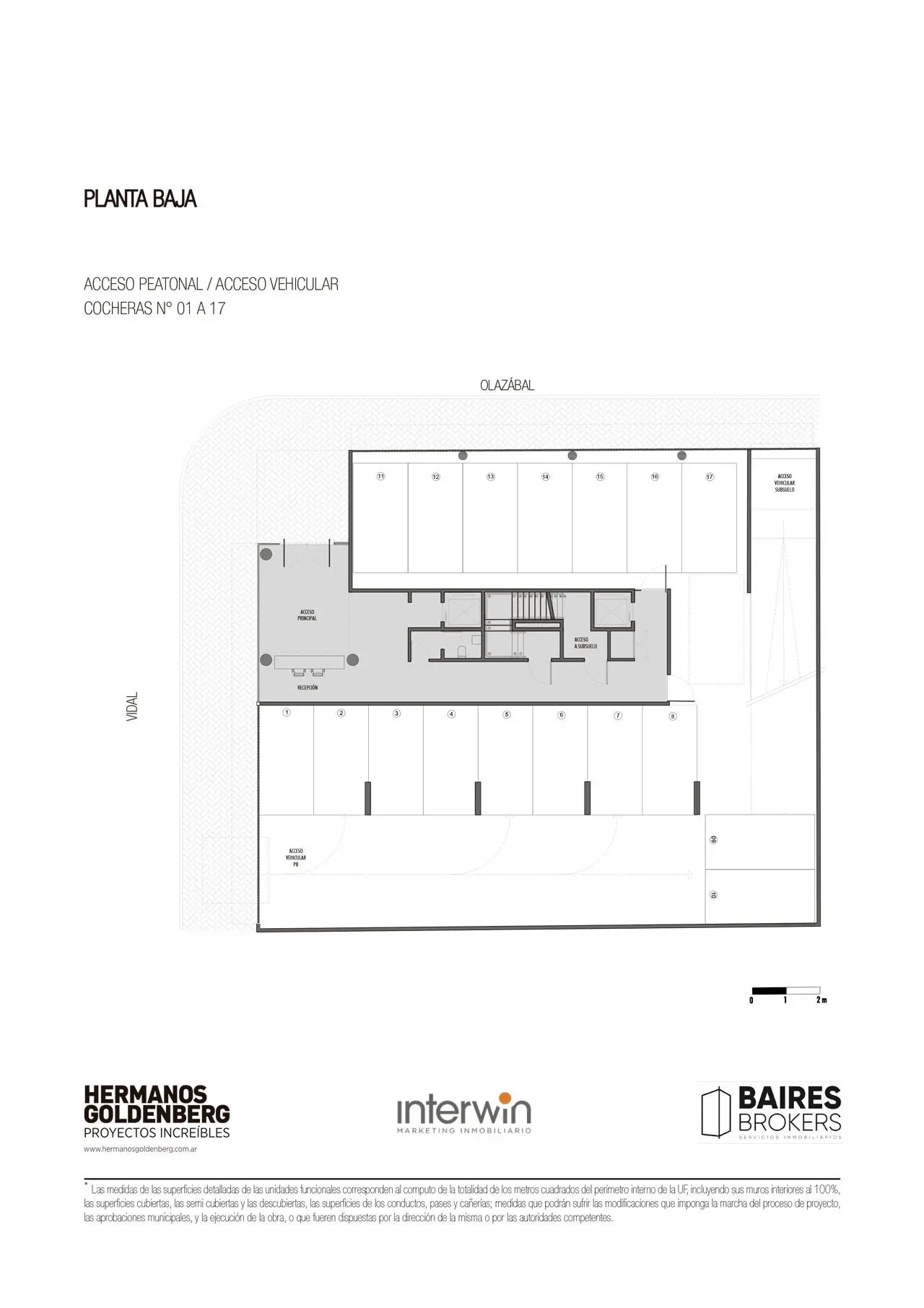 Planos del emprendimiento