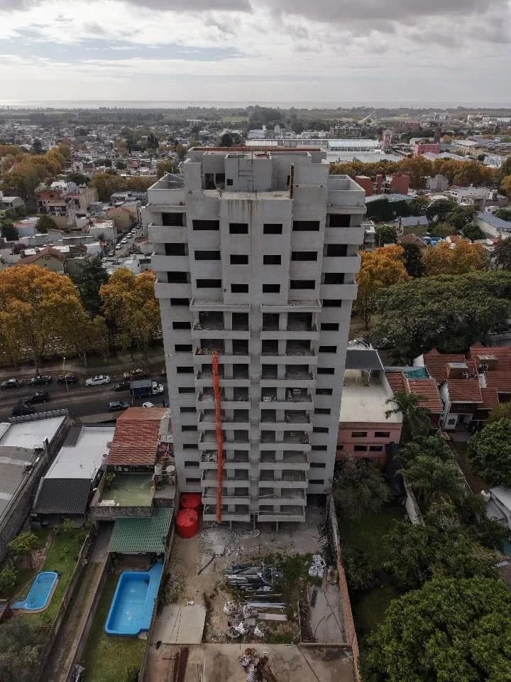 Imagen del emprendimiento en construcción