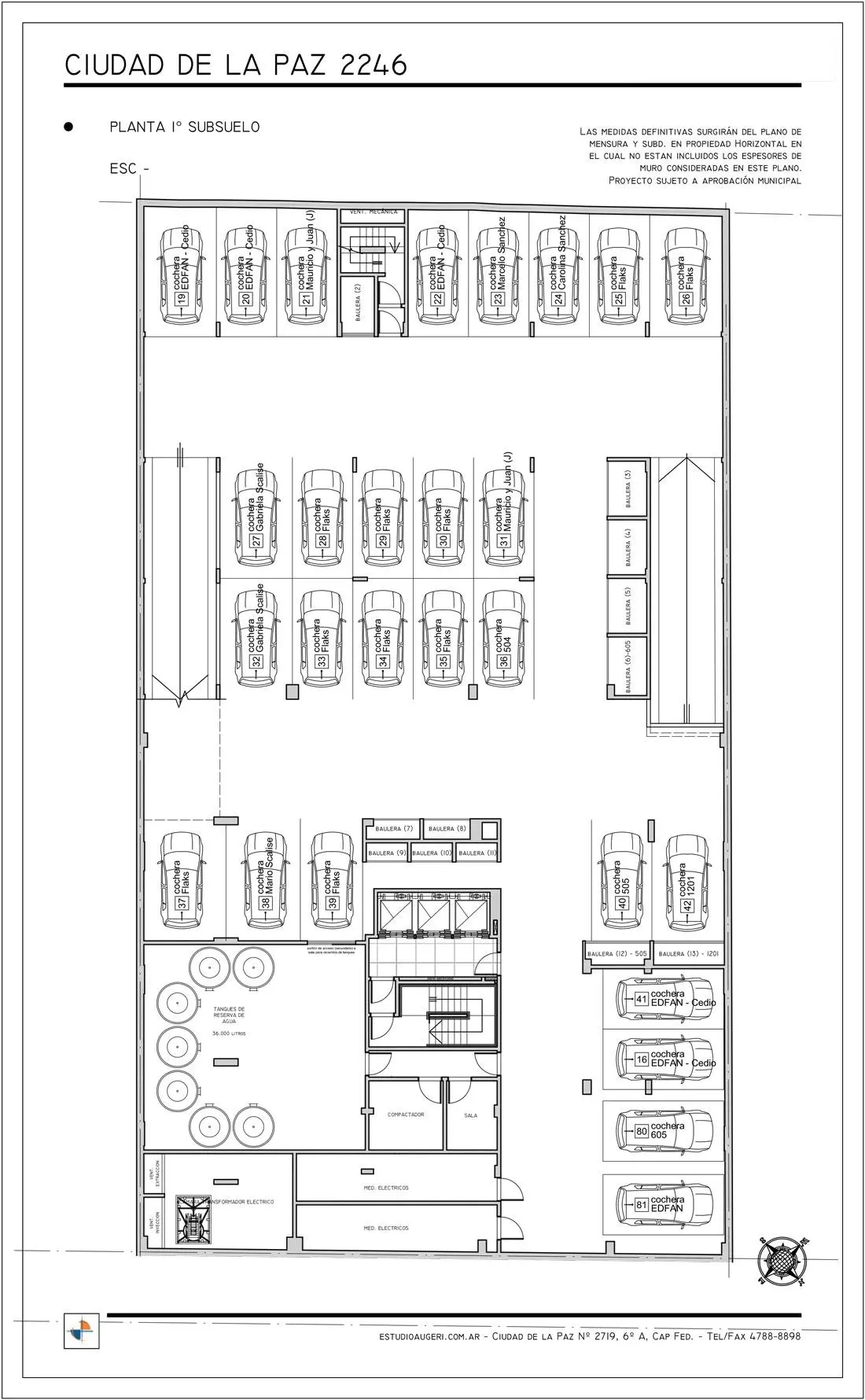Planos del emprendimiento