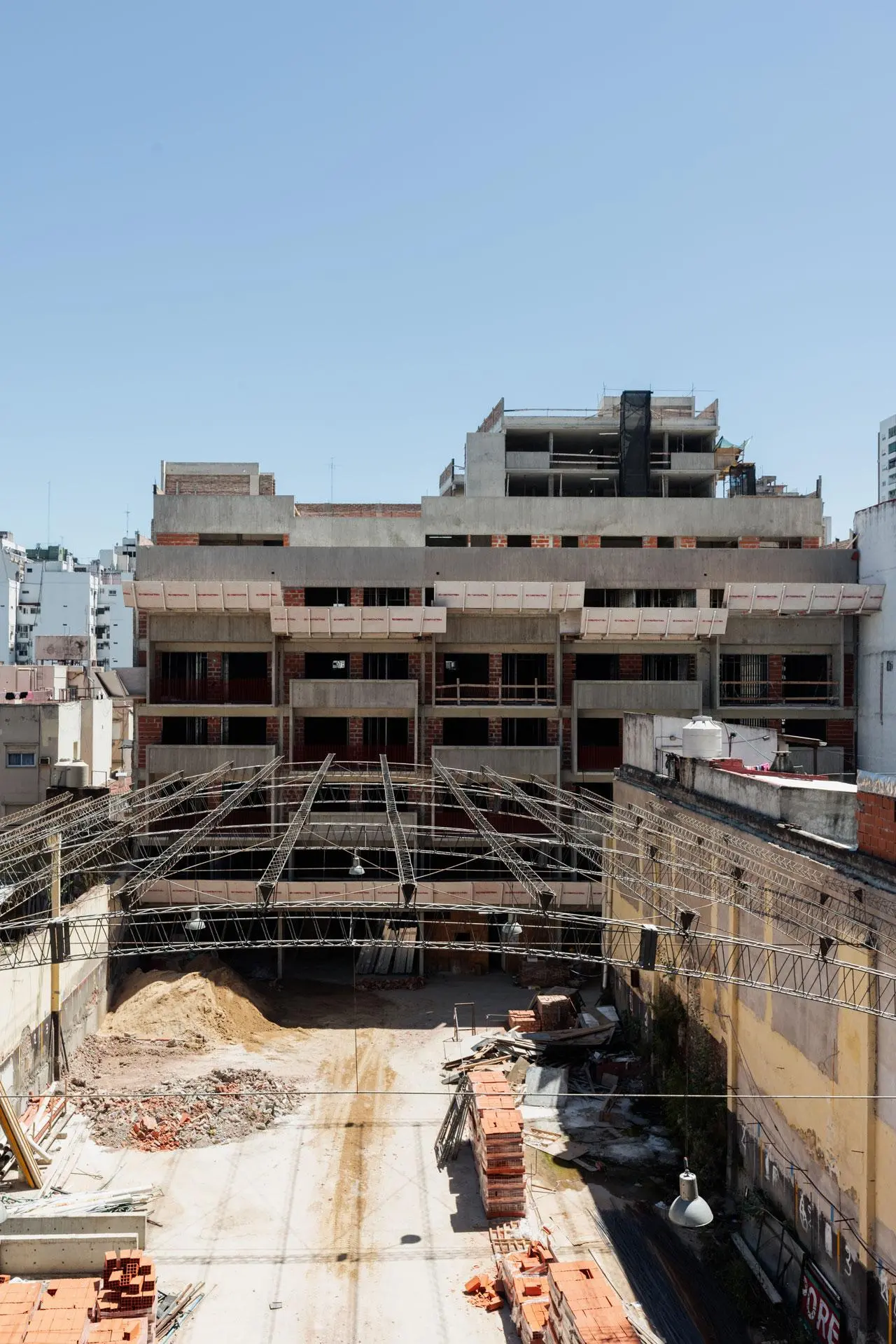 Imagen del emprendimiento en construcción