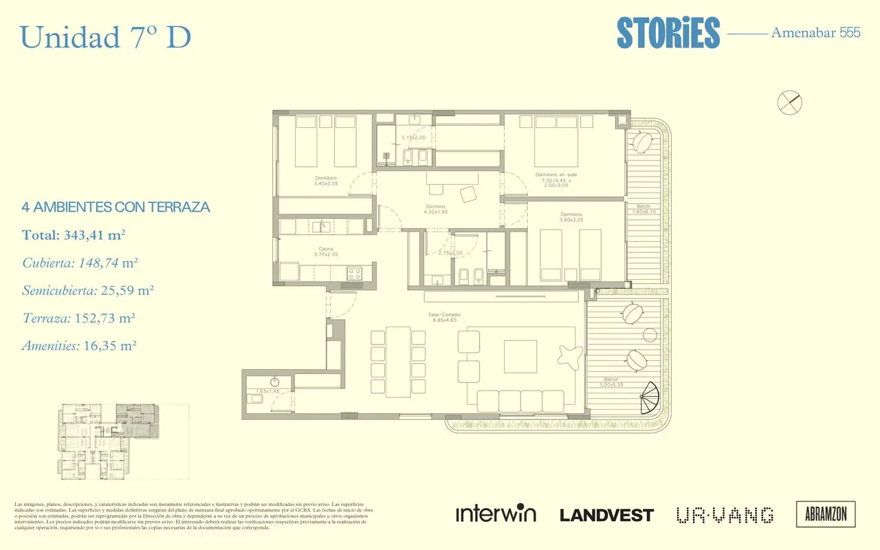 Imagen de la propiedad Amenábar 555 - 7D