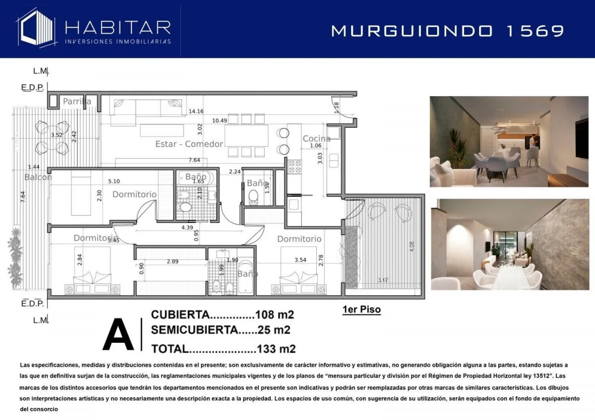 Imagen de la propiedad 4 ambientes ZP 2166658