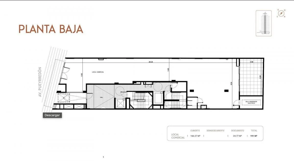 Plano de la propiedad