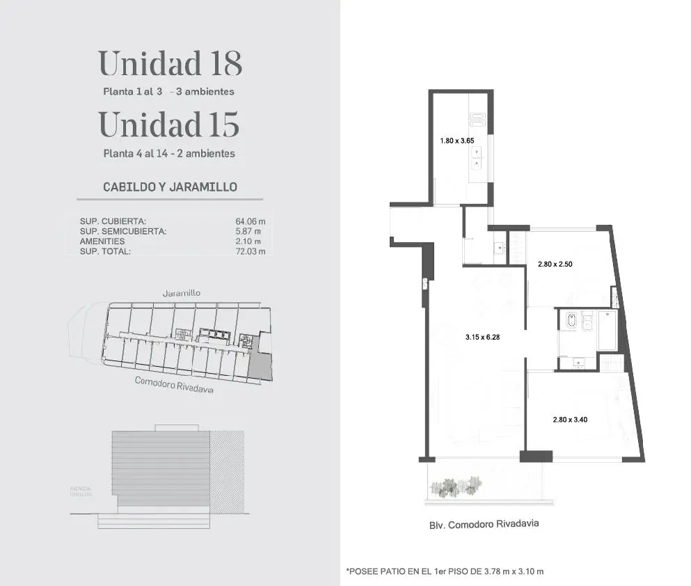 Planos del emprendimiento