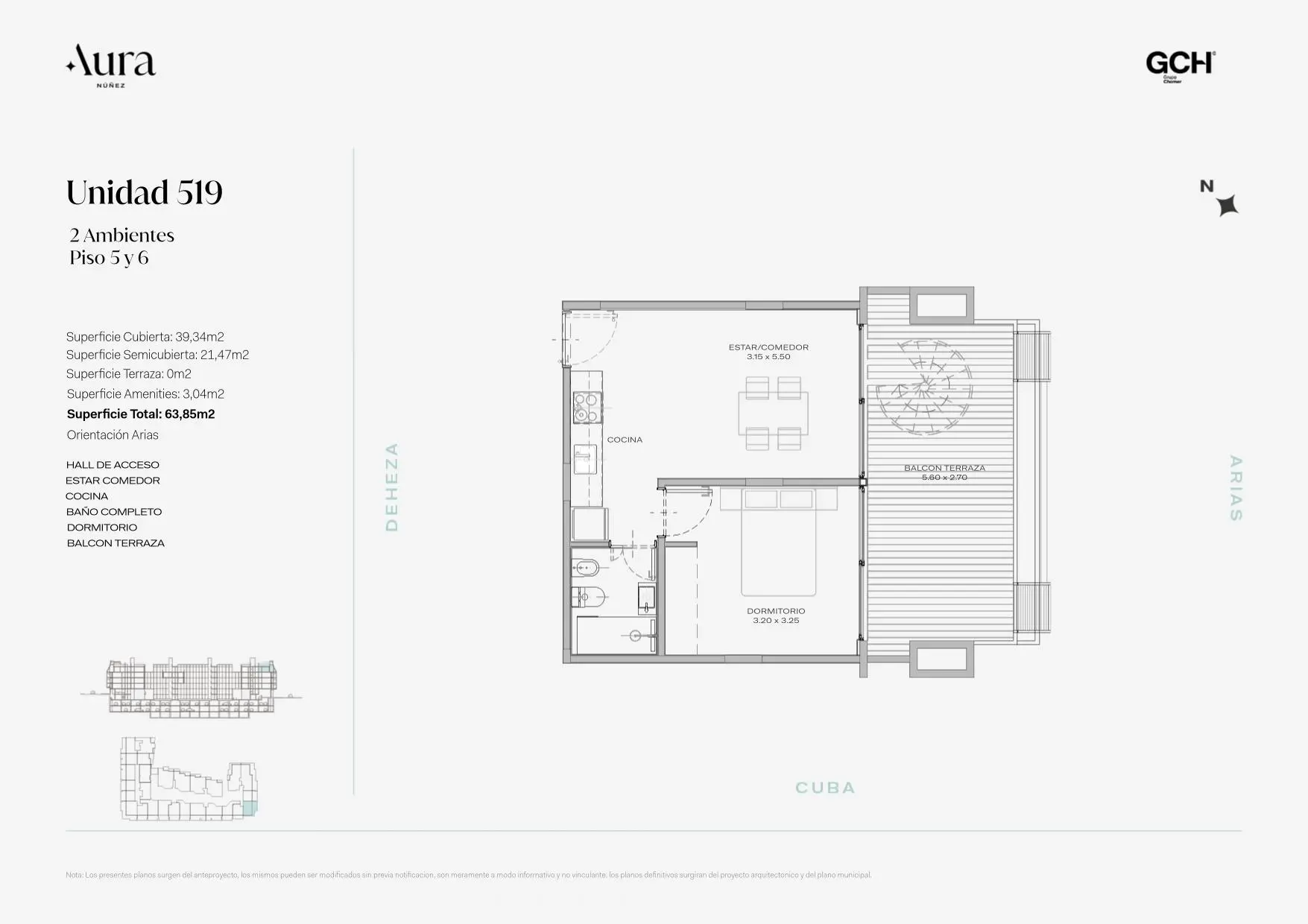 Imagen de la propiedad Cuba 4501 - 519
