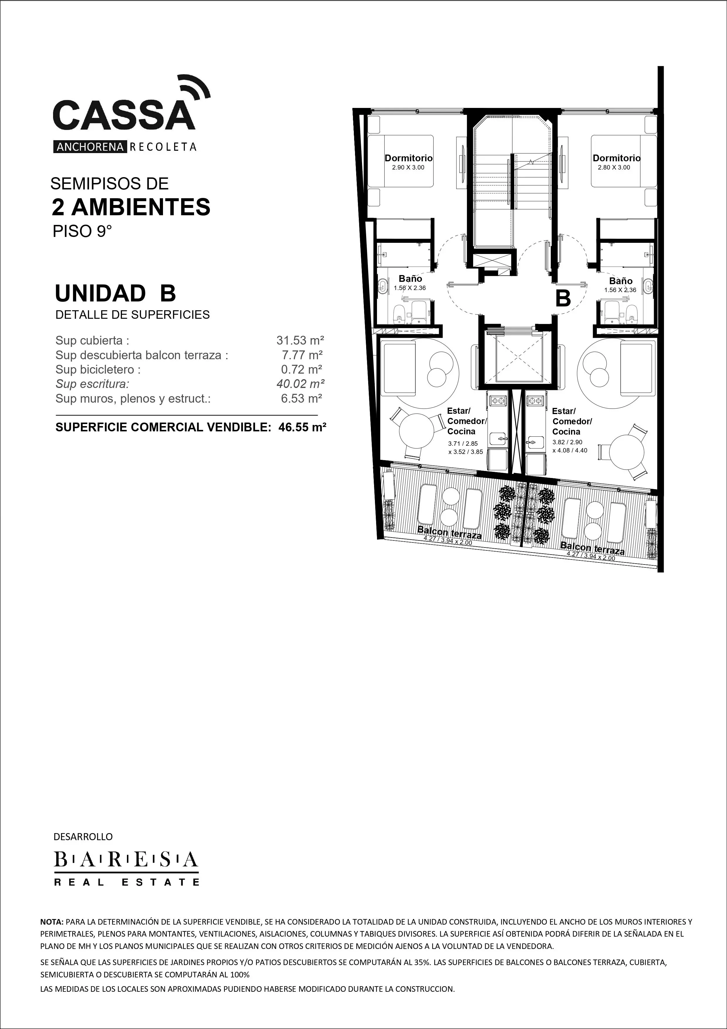 Imagen de la unidad Anchorena 1720 - 9B