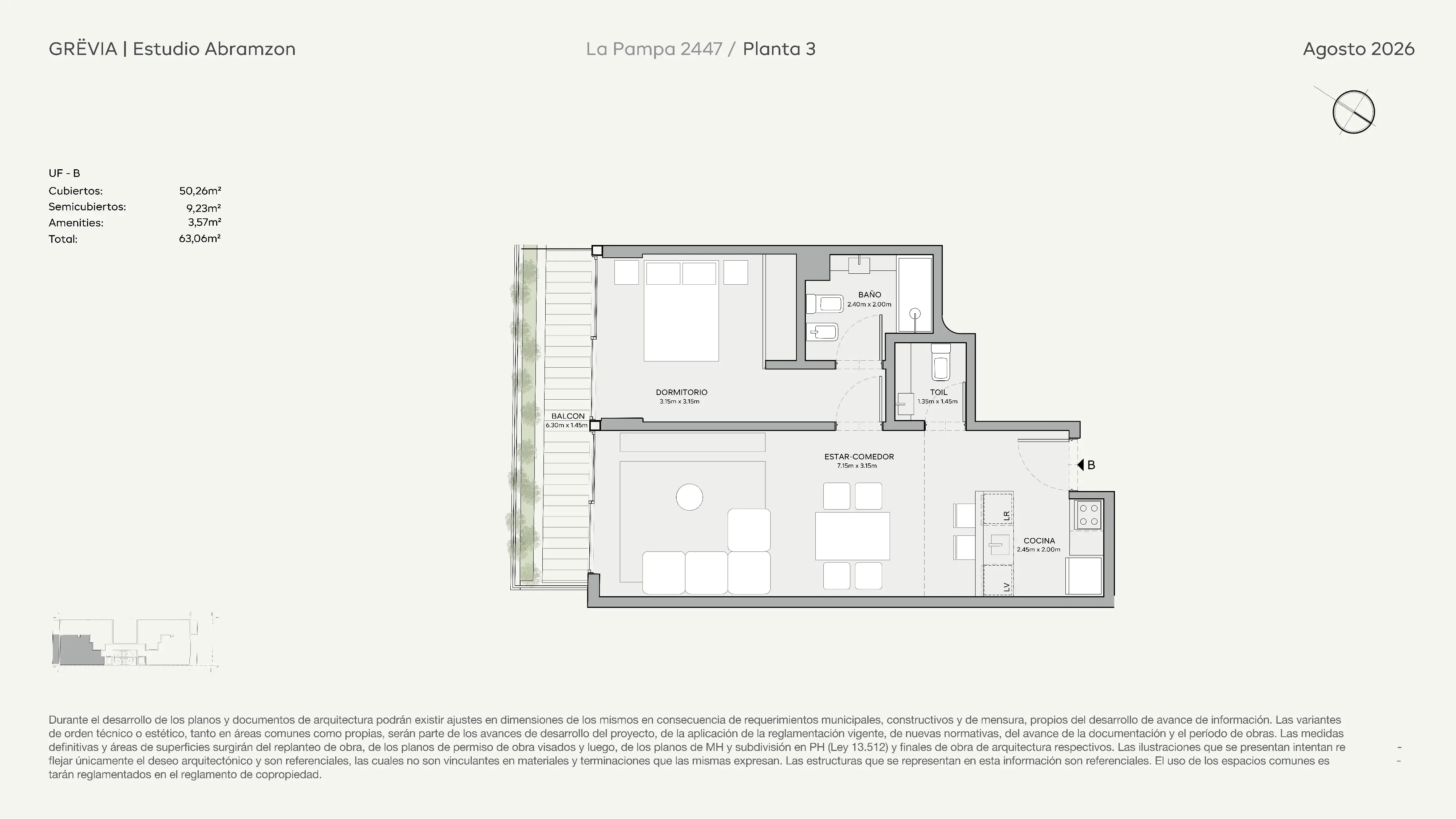 Imagen de la propiedad La Pampa 2447 - 3B