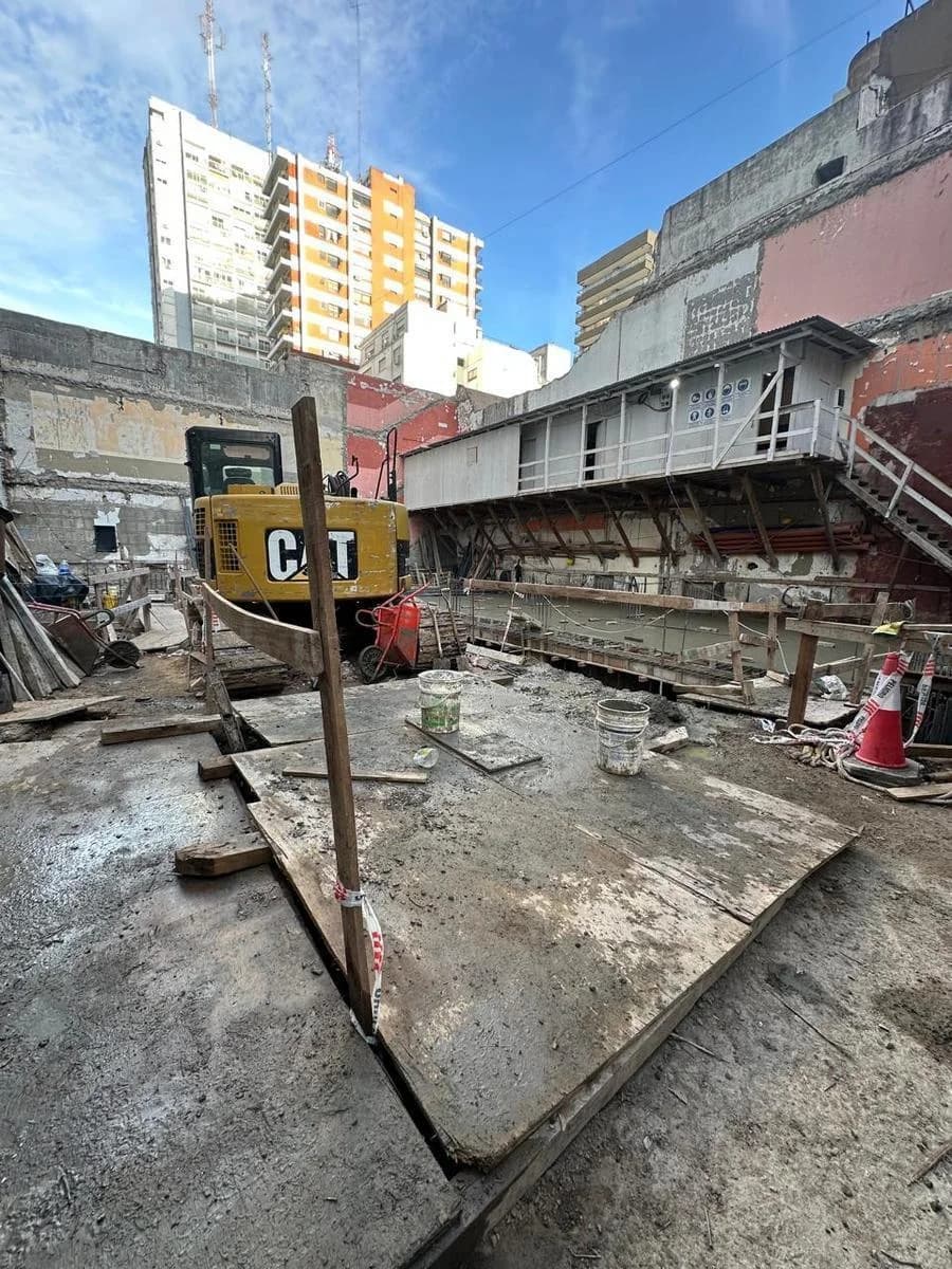 Imagen del emprendimiento en construcción