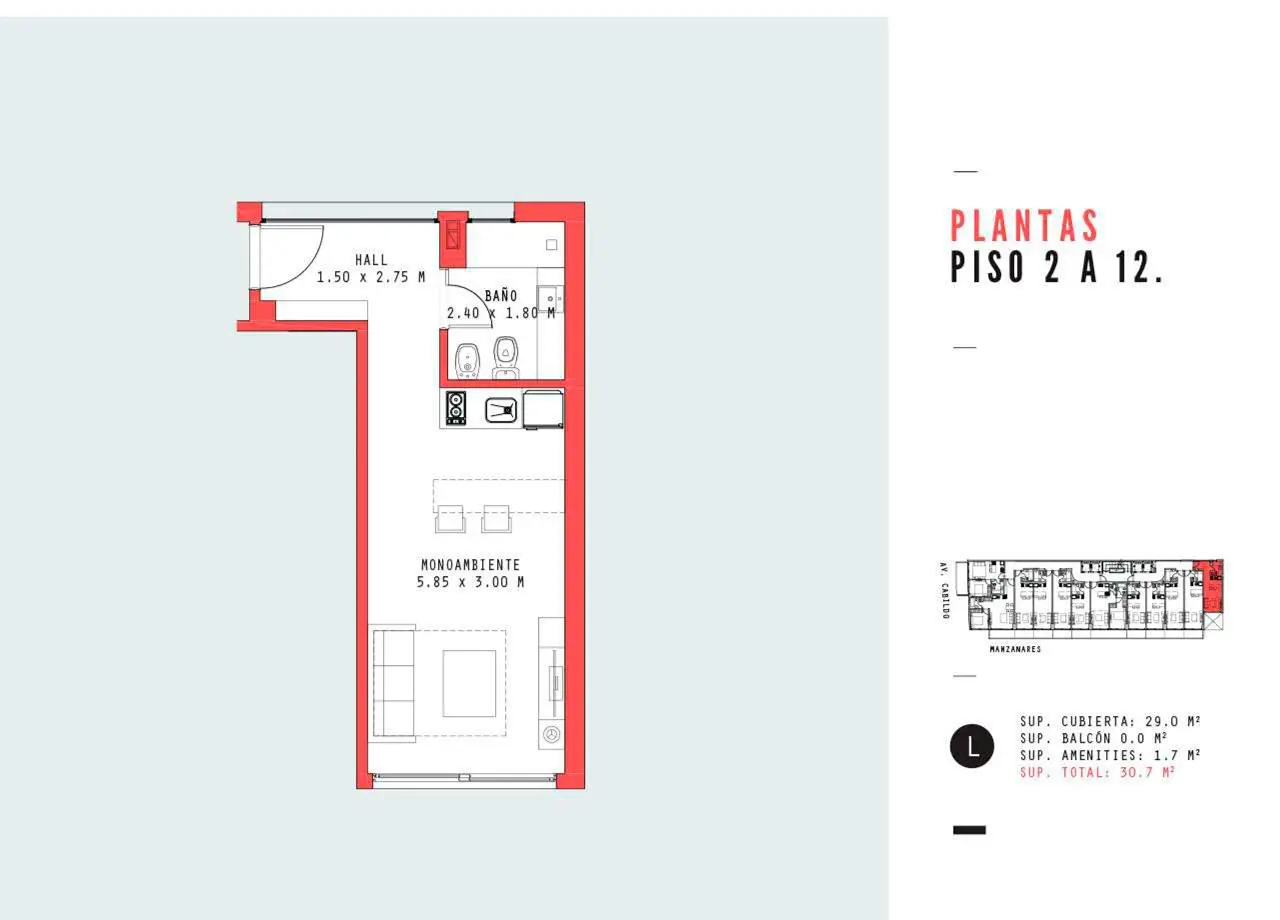 Imagen de la propiedad Manzanares 2373 - 12L
