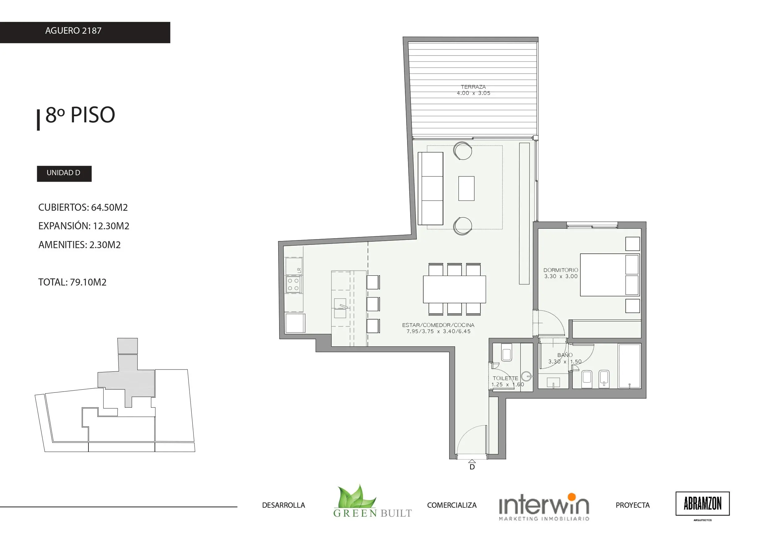 Imagen de la propiedad PACHECO DE MELO Y AGUERO  | Unidad 8D