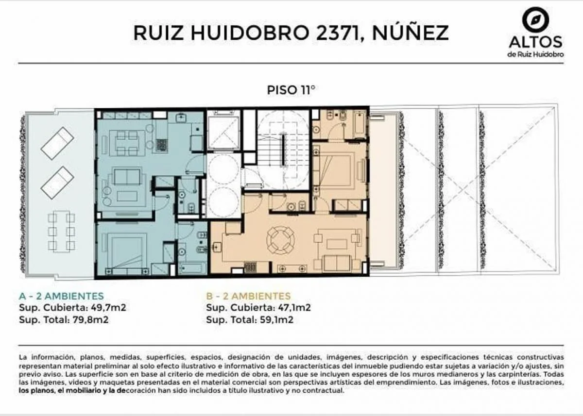 Imagen de la propiedad 2 ambientes ZP 2172725