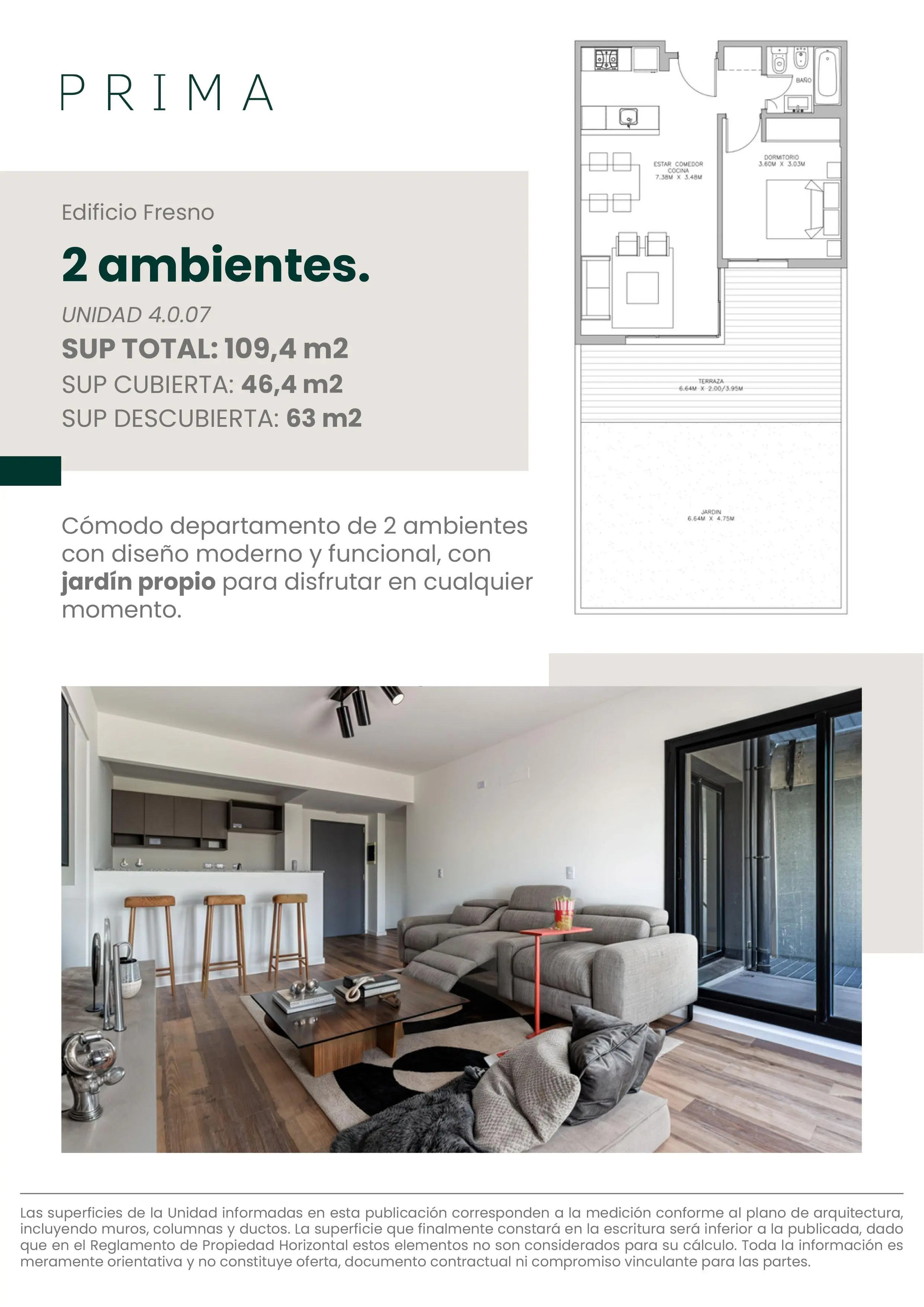 Imagen de la propiedad Av. Bocaya 942 - 4 Planta Baja 07