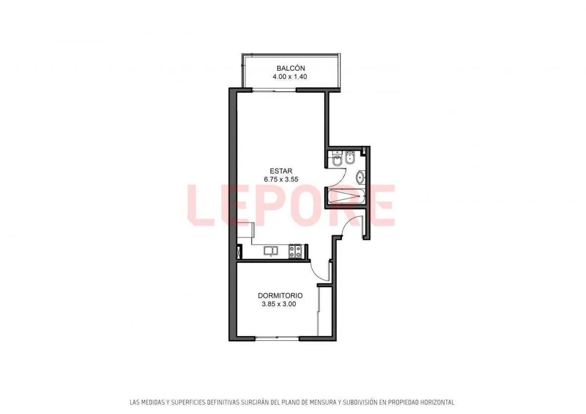 Imagen de la propiedad 2 ambientes ZP 2157051