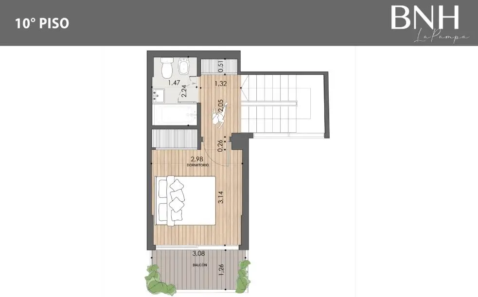 Imagen de la propiedad La Pampa 1575 - 905 Duplex