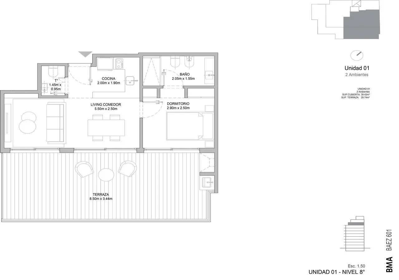 Imagen de la propiedad QUBE BAEZ | Unidad 801