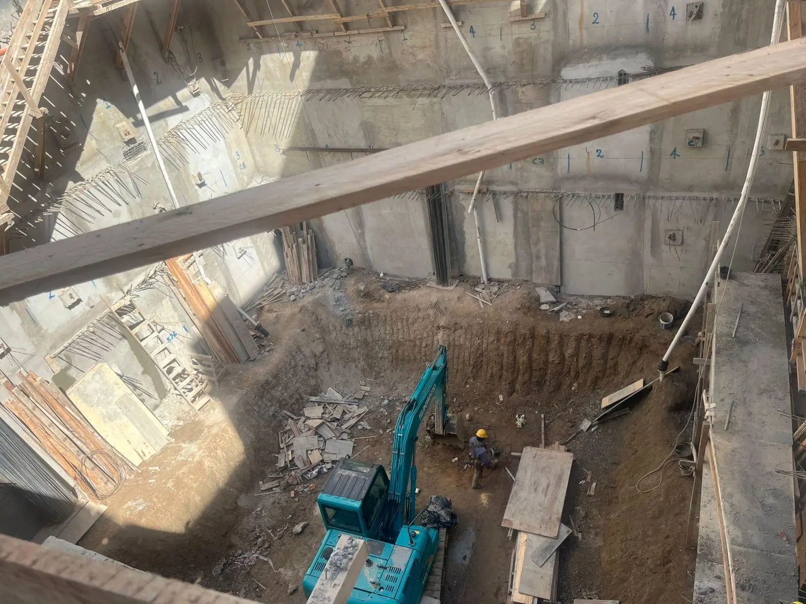 Imagen del emprendimiento en construcción