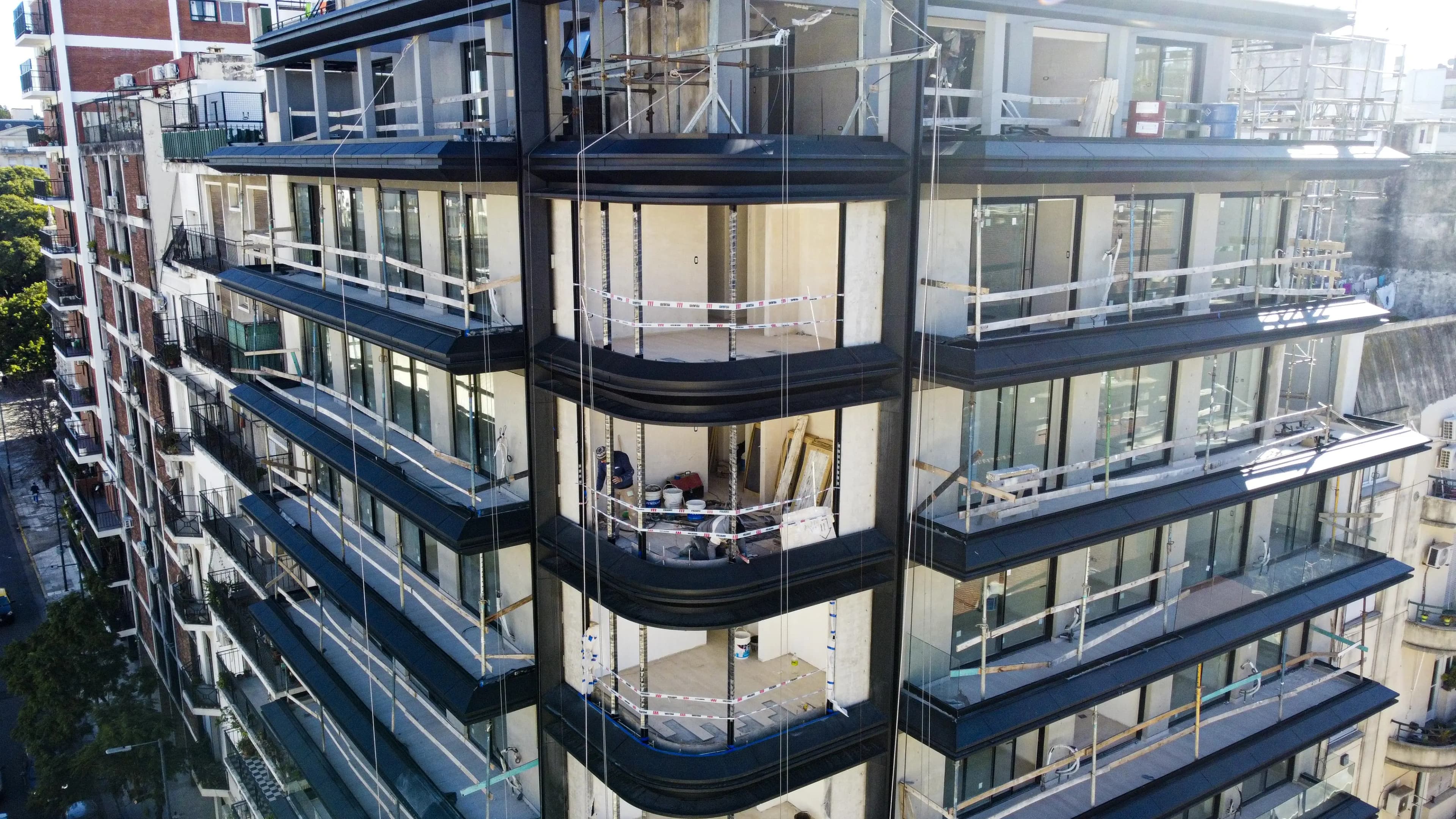 Imagen del emprendimiento en construcción