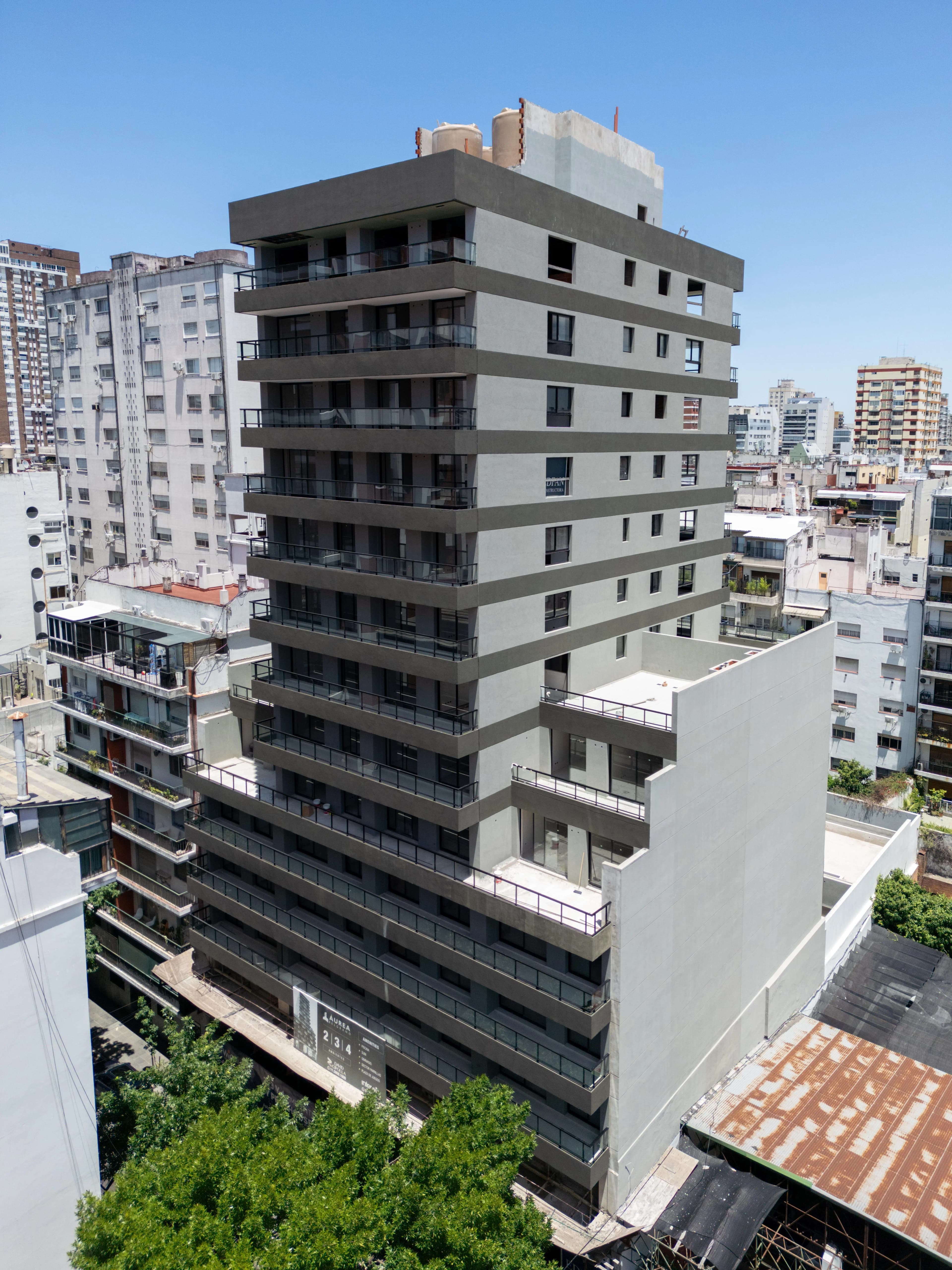 Imagen del emprendimiento en construcción