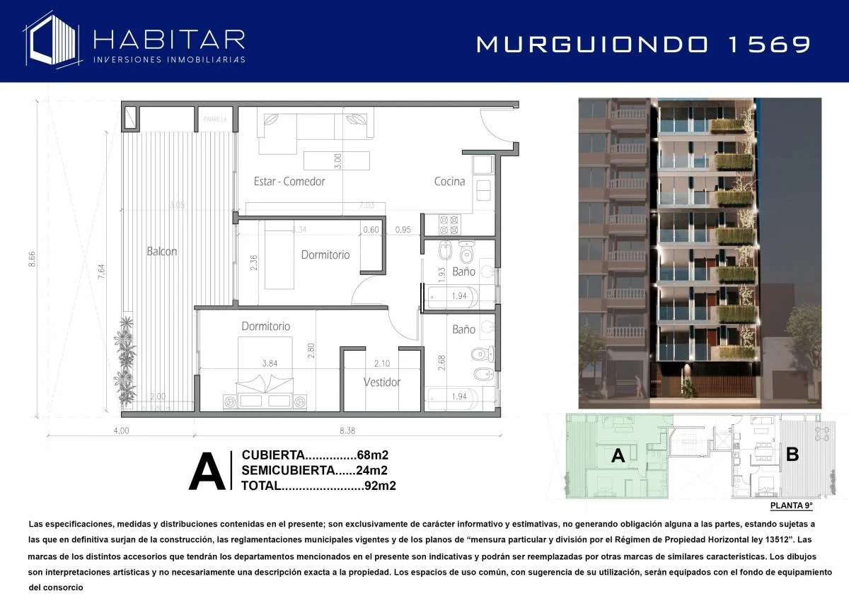Imagen de la propiedad 3 ambientes ZP 2166666