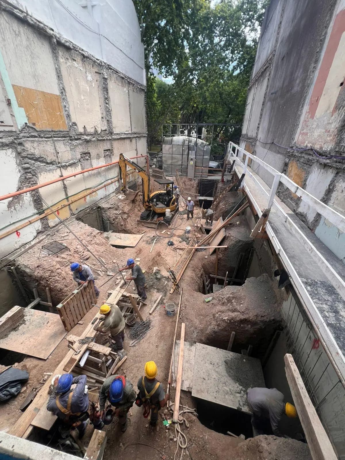 Imagen del emprendimiento en construcción