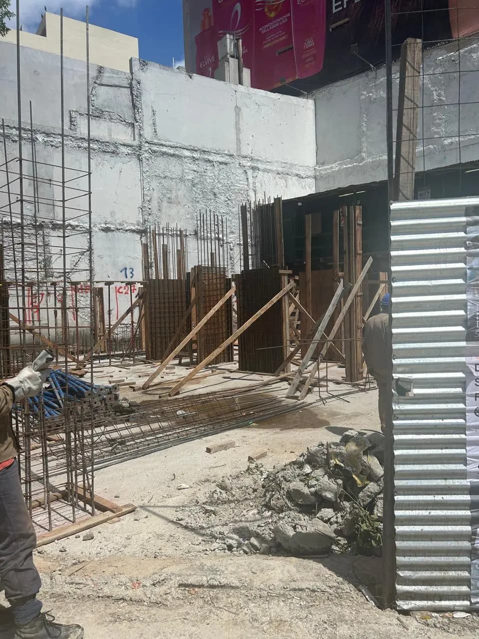 Imagen del emprendimiento en construcción